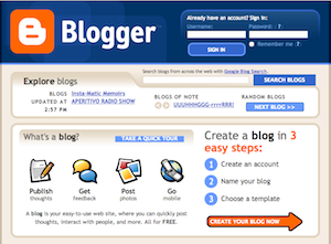 Criar um blog é grátis e simples